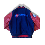 Varsity Jacket manche en cuire