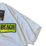 t-shirt BEACH blanc