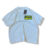 t-shirt BEACH blanc