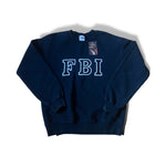 FBI brodé crewneck