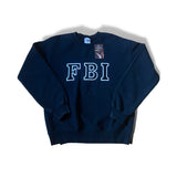 FBI brodé crewneck